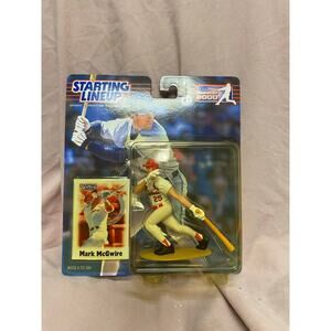 NEW STARTING LINEUP FIGURE MARK MCGWIRE CARDINALS 2000